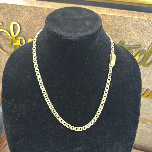 22” gold chino necklace