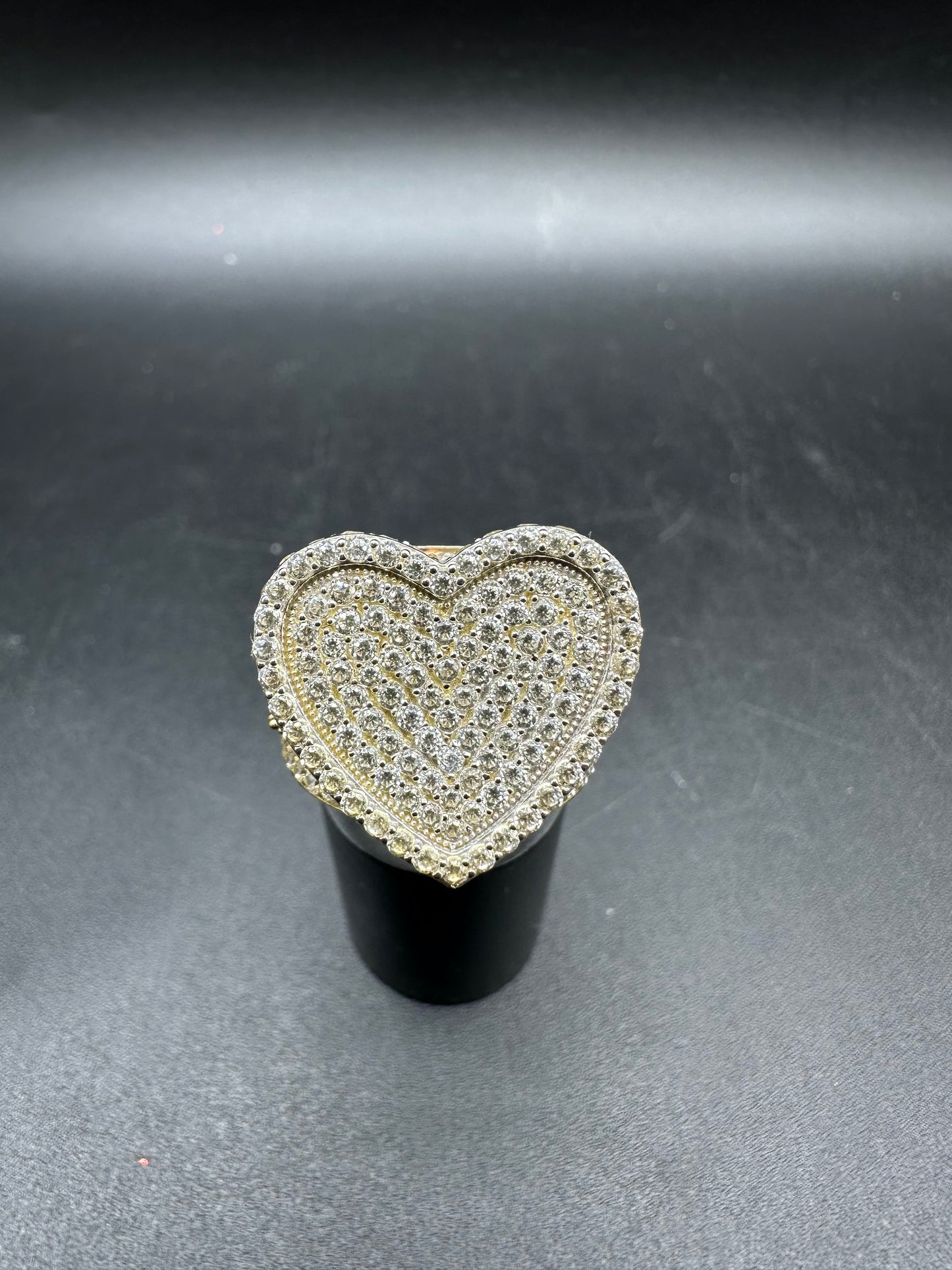 10K Gold Heart Ring