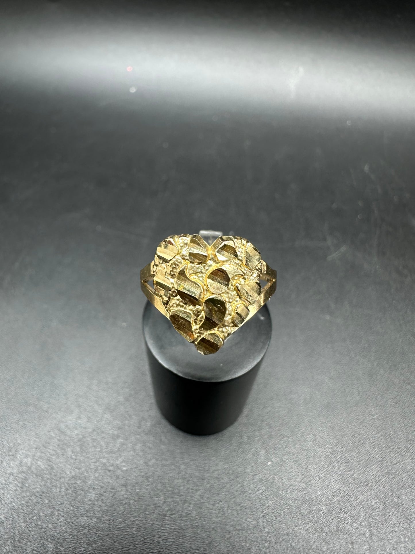 10K Gold Heart Ring