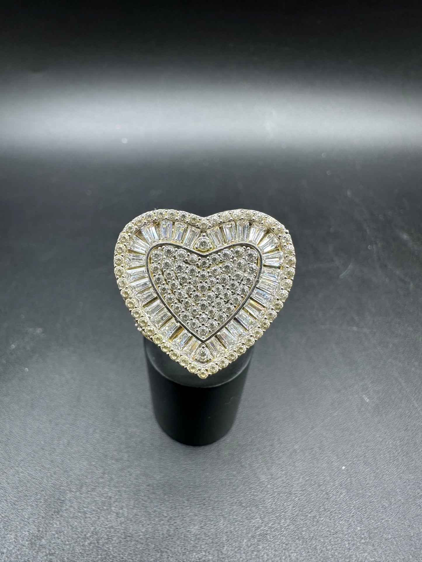10K Gold Heart Ring