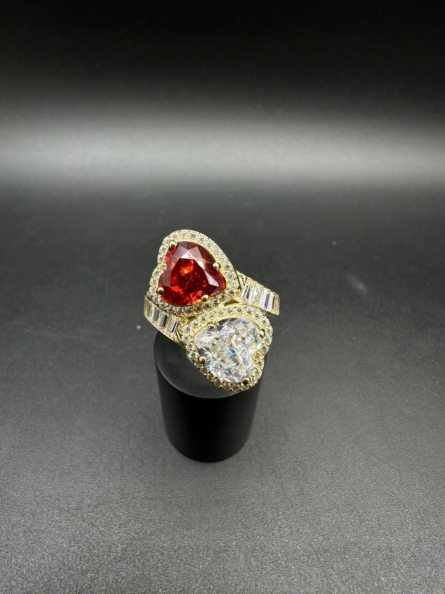 10K Gold Heart Ring