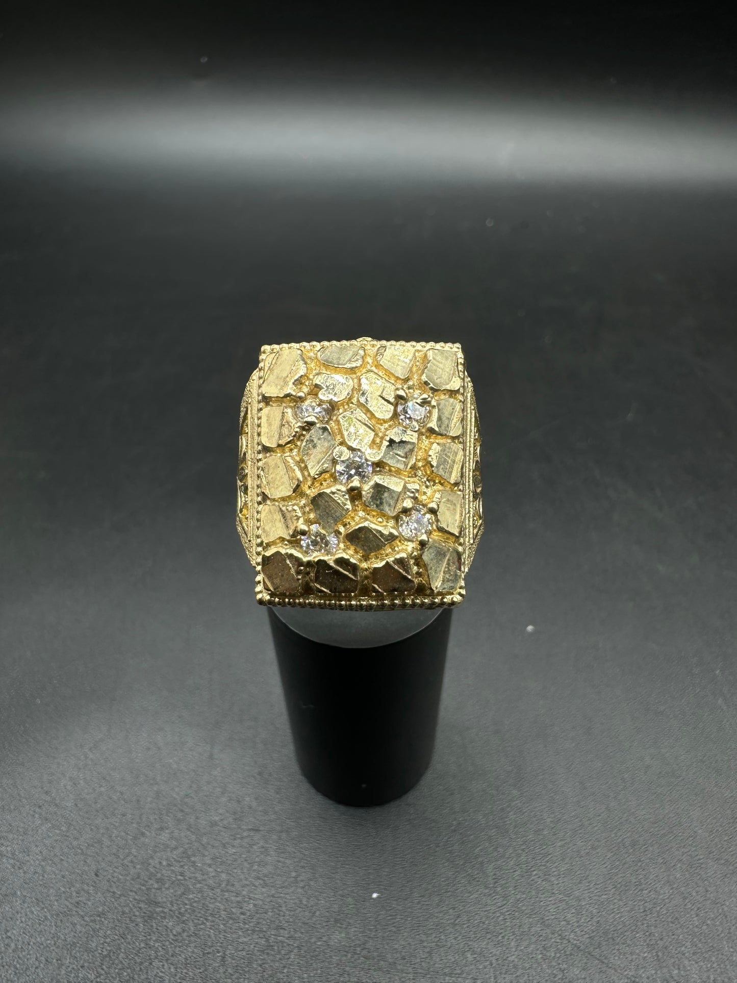 10K Gold Nugget Ring